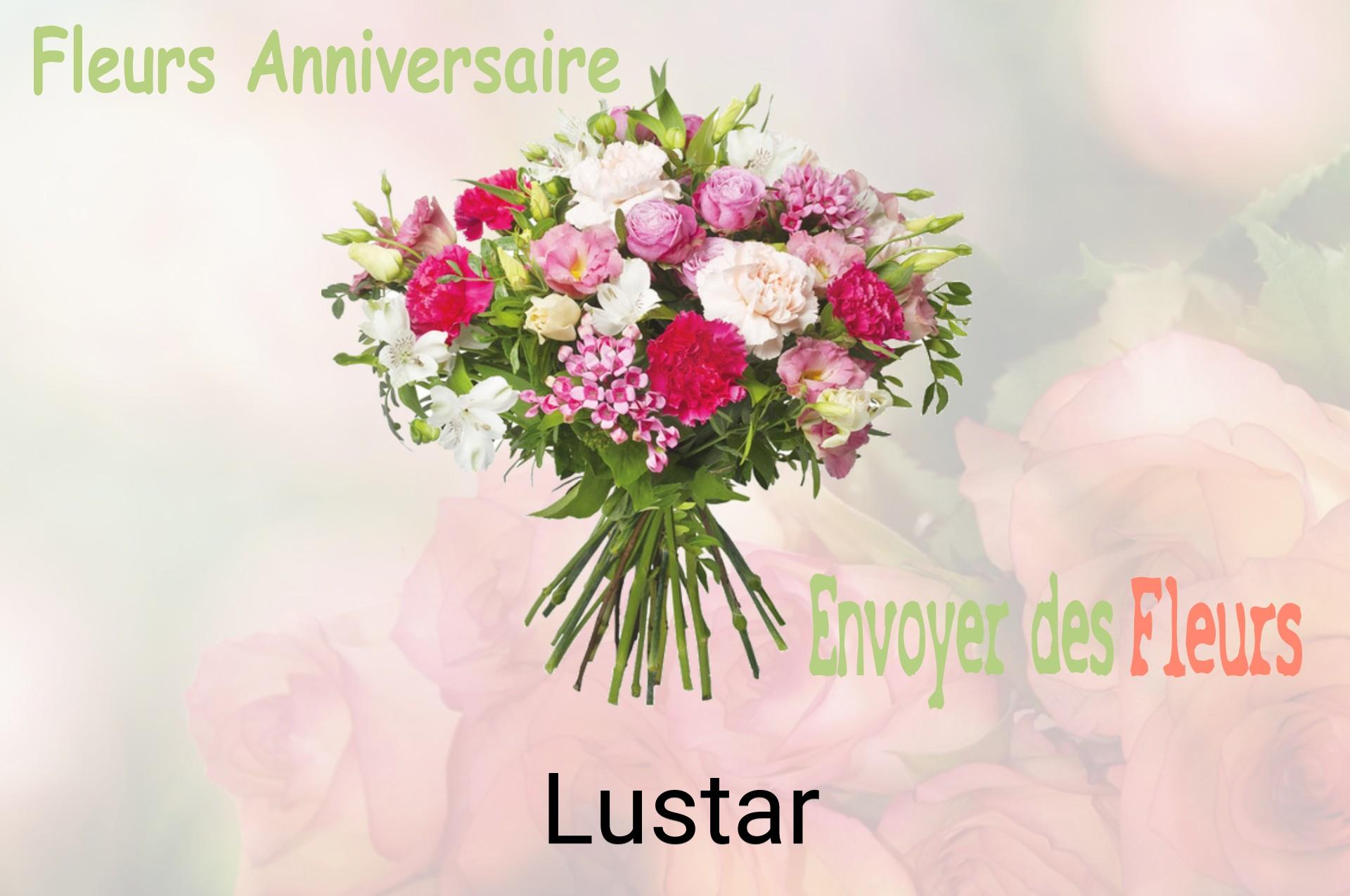 Bouquet de fleurs d’anniversaire livré à Lustar